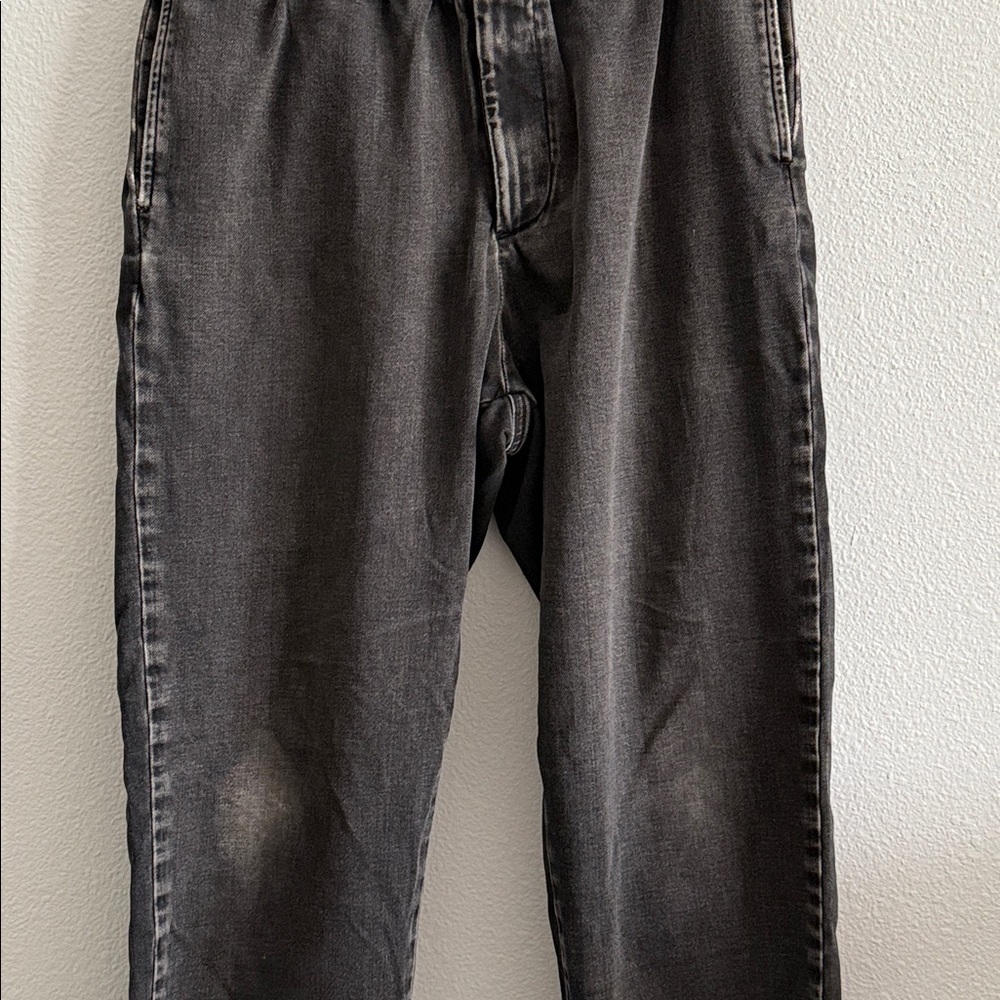 rag & bone Gray Denim Jogger Pants | Size L - Picture 8 of 9